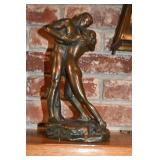 "The Embrace" Ceramic Statue