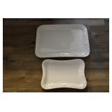 Pair of Italian Wedding Platters