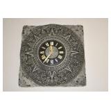 Aztec Wall Clock