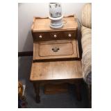 Solid Wood End Table