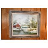 Oil Painting by E. Gibbon