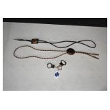 Pair of Bolo Necklaces