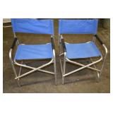 Pair of Aluminum Folding Chairs