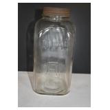 Hazel Atlas #13 Mason Jar w/ Lid