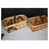 Pair of Peach Baskets