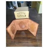 3 New Wolf Designs 3-Piece Wallet Size Photo Frame