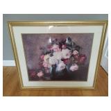 Framed Floral Print