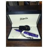 Stipula Blue Gem Lapis Twist Ball Pen