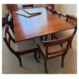 Mahogany Dining Table and Chairs