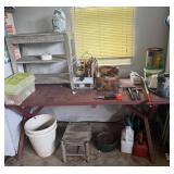 Tools, Workbench, and Supplies