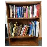 Bookshelf With Assorted Books