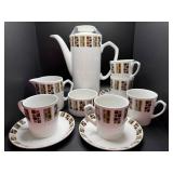 Alfred Meakin Glo-White Ironstone Coffee Set
