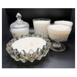 5 Crystal Container Candles
