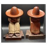 Carved Wooden Figurines