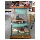 Vintage Shavemaster Display Cabinet