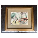 Framed Painting Signed by Artist