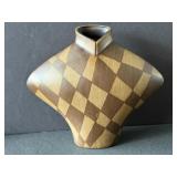 Wooden Men's Torso Vase