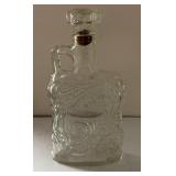 Cut Glass Decanter with Stopper