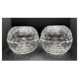 Pressed Glass Fairy Lamps