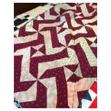 Handmade Maltese Cross Quilt