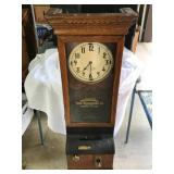 Oak International Time Recorder Clock