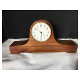 Over the Hill Battery Mantle Clock