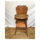 Vintaged Oak Lehman Highchair