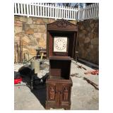 Oak Grandfather Clock Case