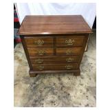 Oak 4-Drawer Chest, 30x18x31