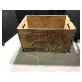 Old Wooden Budweiser Box