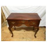 Cherry Queen Anne Server, 3 Drawer