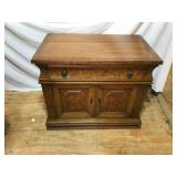 Burl Walnut Washstand 30x18x30