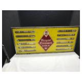 RC Cola Menu Board Sign 28x13
