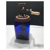 Cobalt Blue 12-Inch Butter Churn