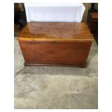 Antique Cherry Footlocker, 36.5'