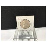 1963 Franklin Half Dollar