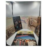 7 Classic Rock Vinyl Record Albums