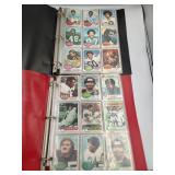 2 Binders of Mostly 1970s Football Cards