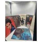6 Female Artists Vinyl Record Albums