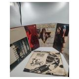 6 Classic Rock Vinyl Record Albums