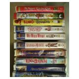 Collection of Children's VHS Tapes