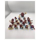 19 California Raisins Figurines