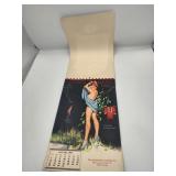 1951 Pinup Girl Calendar for Brooks-Fisher Company