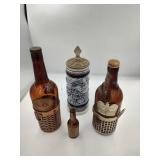 Stein, Decanters, Airplane Bottle