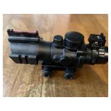 Tactical Rifle Scope with Adjustments