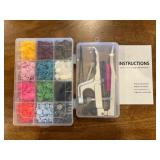 Snap Button Tool Kit with Case
