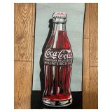 Coca-Cola Vtg Wall Hanging Decor 12.75''x30''