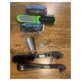 Horse Brush and Shoehorn Accessories