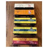 Vtg HO Scale Freight Train Cars 5.5'' Long