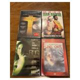 4 New Sealed DVDs